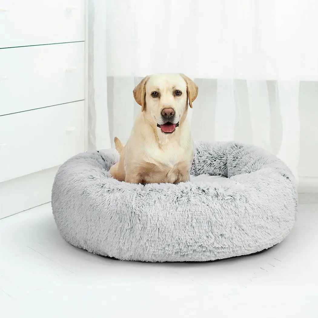 Pawz Replaceable Cover For Dog Calming Bed Mat Soft Plush Kennel Charcoal XXL - Pets