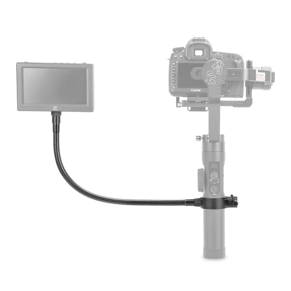 Zhiyun Crane 2 1/4 thread metal holder with flexible pipe - Photography