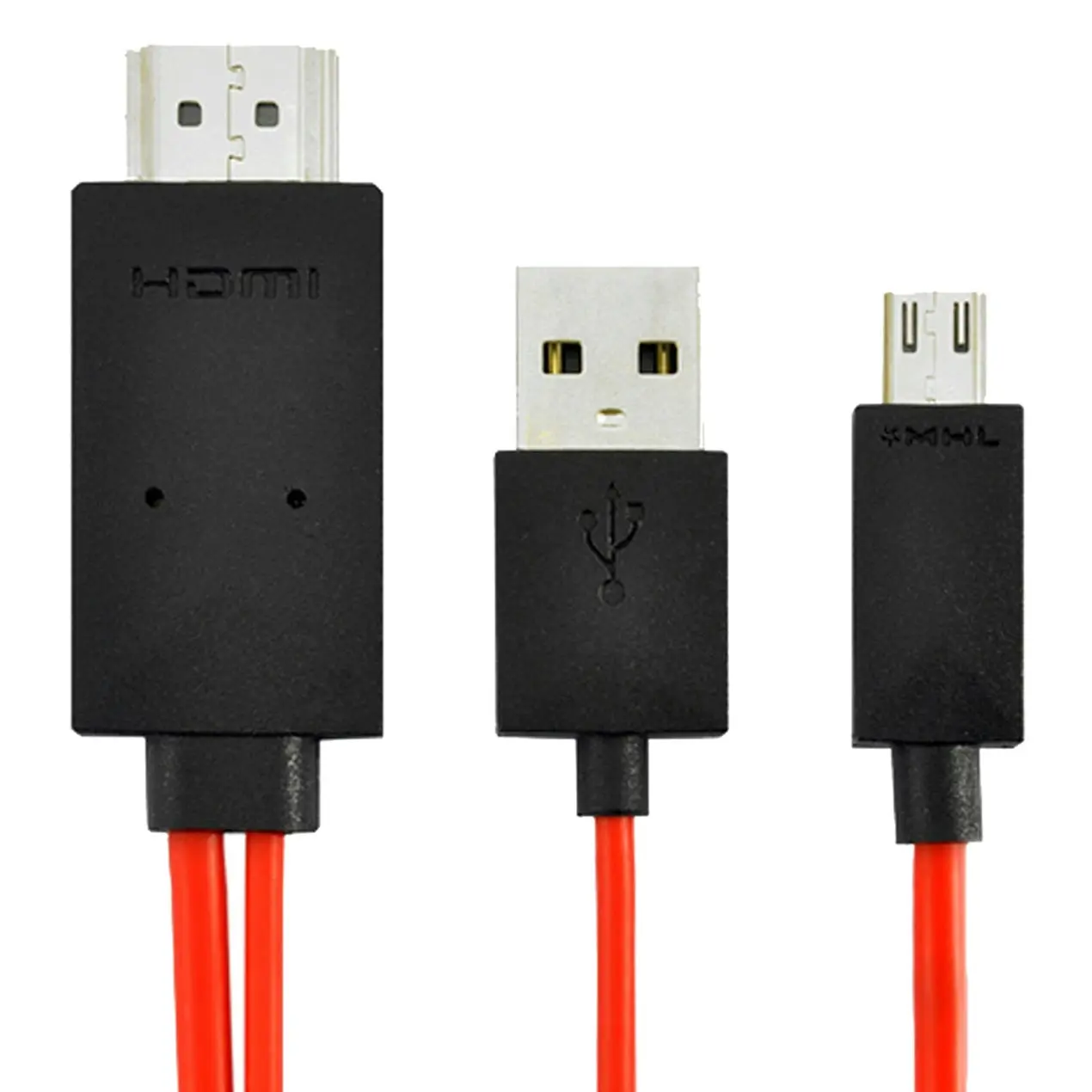 Samsung Galaxy Siii Mhl Micro Usb To Hdmi + Usb Power Hdtv Adaptor 2M 1080P S4 - Electronics